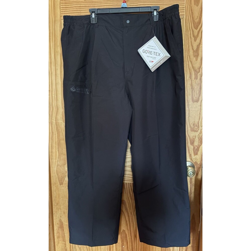 Adidas Trefoil Gore-Tex Infinium Black Tech Pants Men's Size XL HK9889